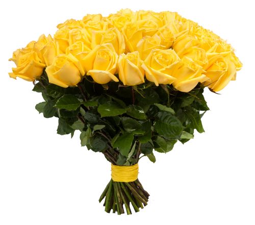 Заказать букет из желтых роз с доставкой по Авсюнино